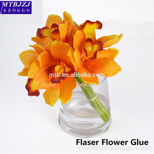 Crystal Clear Epoxy Resin Self Defoam AB Glue for Flase Flower Drops and Potting